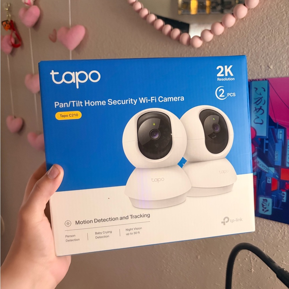 Home security cameras 2 pack!